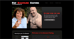 Desktop Screenshot of fatbastarddating.co.uk